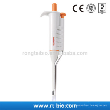 Rongtaibio Pipette réglable en couleur Cinq volumes fixes 100-500ul